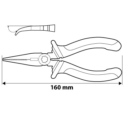 Kliešte ploché bočné 160 mm od NEO TOOLS nájdeš na naravis.sk