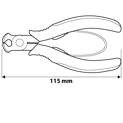 Kliešte štipacie čelné 115 mm od NEO TOOLS nájdeš na naravis.sk