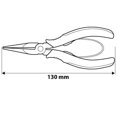 Kliešte ploche s pružinou 130 mm od NEO TOOLS nájdeš na naravis.sk