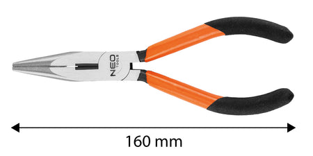 Rovné podlhovasté kliešte 160 mm od NEO TOOLS nájdeš na naravis.sk