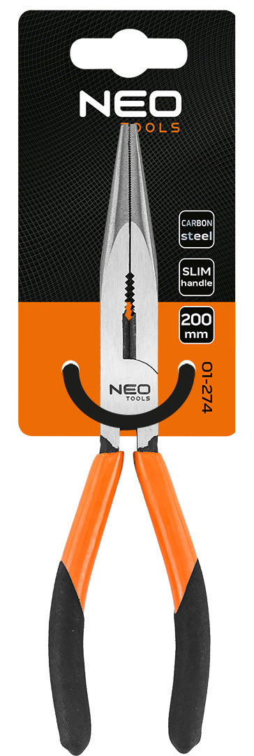 Priame podlhovasté kliešte 200 mm od NEO TOOLS nájdeš na naravis.sk
