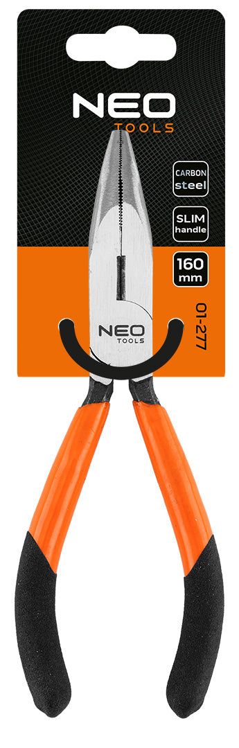 Zakrivené podlhovasté kliešte 160 mm od NEO TOOLS nájdeš na naravis.sk