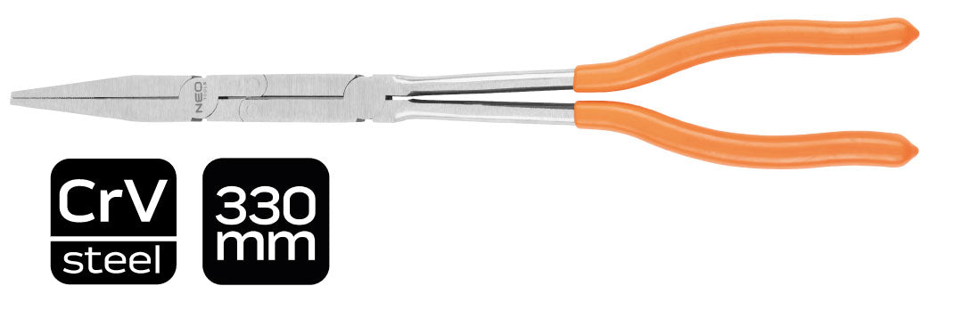 Priame kliešte s dvojitým kĺbom CRV od NEO TOOLS nájdeš na naravis.sk