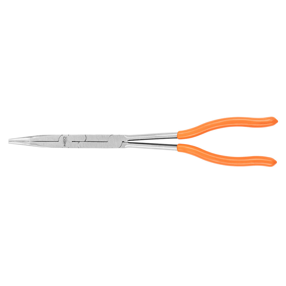 Rovné dlhé kliešte s dvojitým kĺbom CRV od NEO TOOLS nájdeš na naravis.sk
