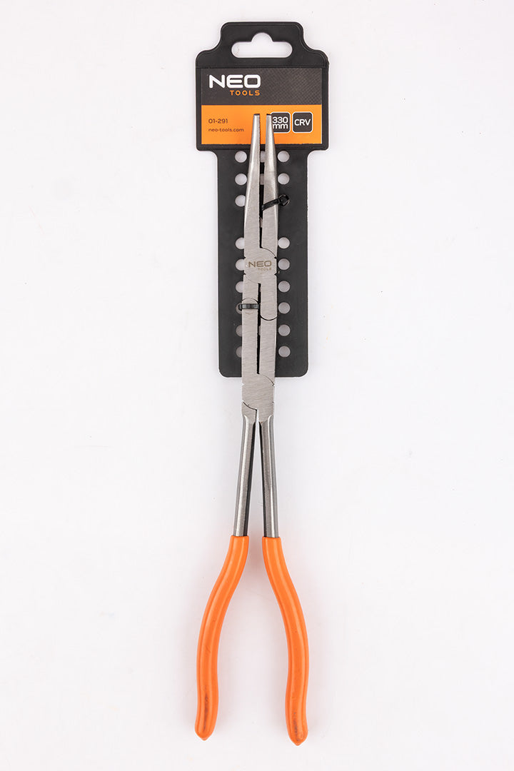 Rovné dlhé kliešte s dvojitým kĺbom CRV od NEO TOOLS nájdeš na naravis.sk