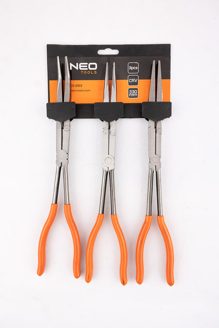 CRV dvojkĺbové kliešte sada 3 ks. od NEO TOOLS nájdeš na naravis.sk