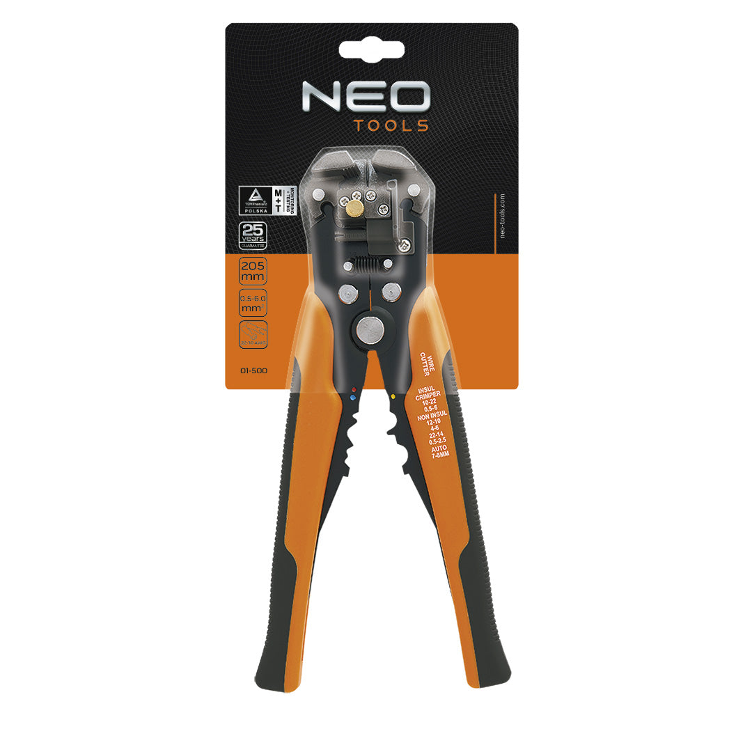 Kliešte na konektory a odizolovanie od NEO TOOLS nájdeš na naravis.sk
