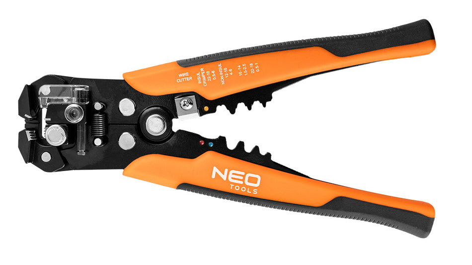 Automatický odizolovač káblov 200 mm, čelný + konektory od NEO TOOLS nájdeš na naravis.sk