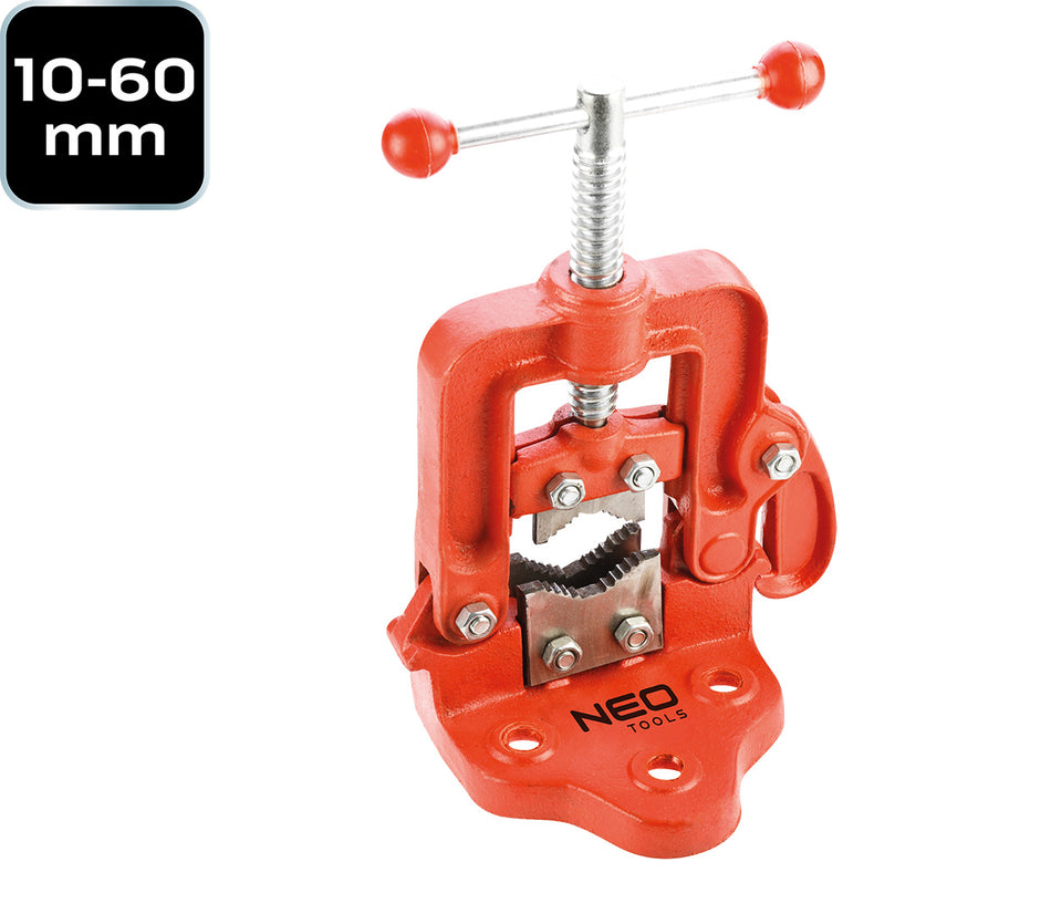 Zverák liatinový pevný na rury, 10 - 60 mm od NEO TOOLS nájdeš na naravis.sk