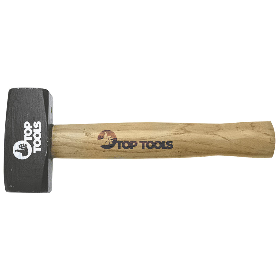 Dvojčepeľové kladivo 1250 g, drevená rukoväť od Top Tools nájdeš na naravis.sk