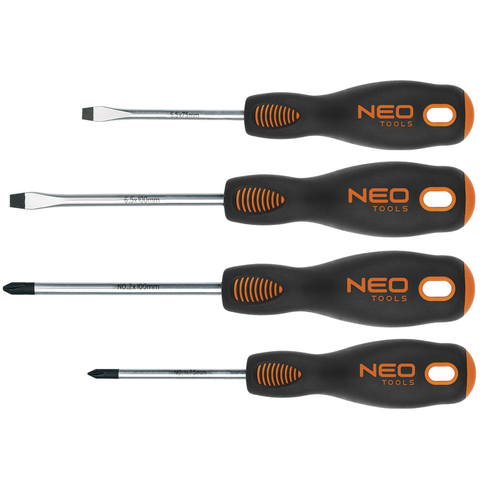 Skrutkovače, sada 4ks od NEO TOOLS nájdeš na naravis.sk