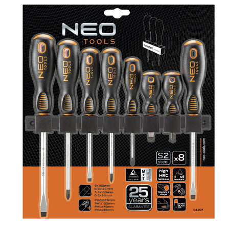 Sada skrutkovačov, 8 ks od NEO TOOLS nájdeš na naravis.sk