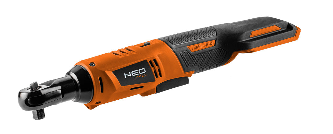 Energy+ 18V, Li-lon, 3/8" akumulátorová račňa, 1/2" adaptér bez batérie od NEO TOOLS nájdeš na naravis.sk