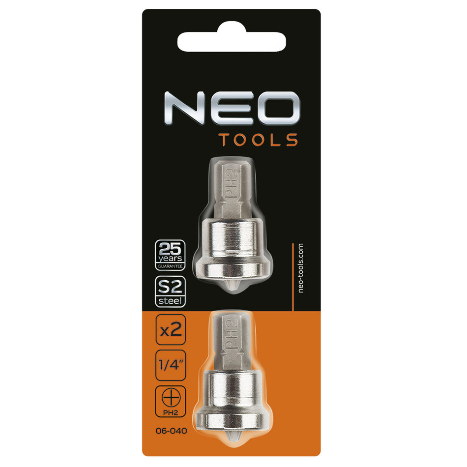 Bity Phillips PH2 x 25 mm od NEO TOOLS nájdeš na naravis.sk