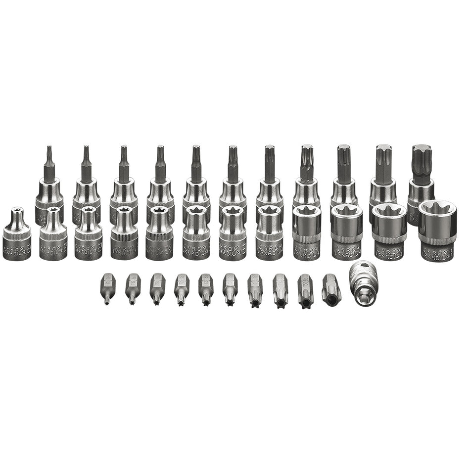Bity Torx 3/8 "sada 34 ks od NEO TOOLS nájdeš na naravis.sk