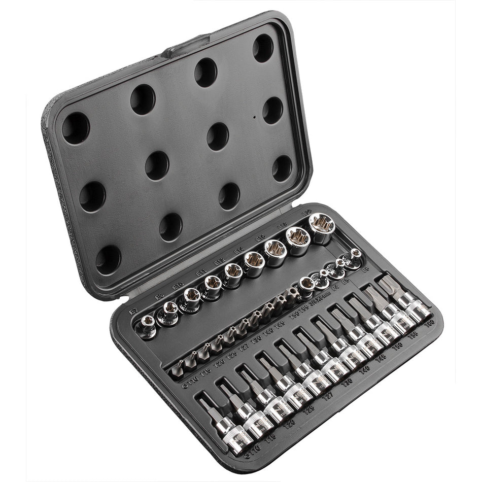 Bity Torx 3/8 "sada 34 ks od NEO TOOLS nájdeš na naravis.sk