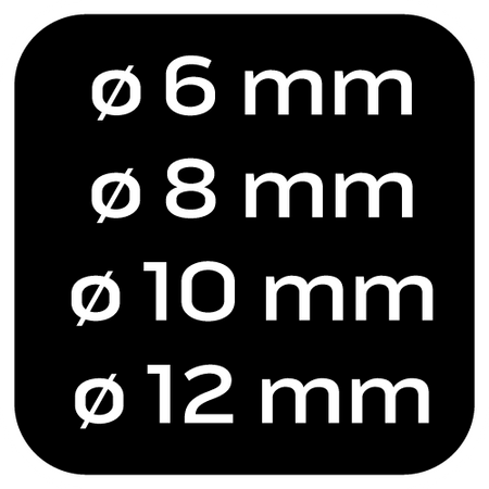 Univerzálna sada vrtákov HEX 6,8,10,12 mm od NEO TOOLS nájdeš na naravis.sk