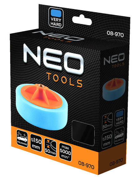 Leštiaca podložka 150 x 50 mm, veľmi tvrdá špongia, M14 od NEO TOOLS nájdeš na naravis.sk