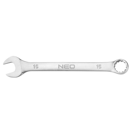 Kľúč očkoplochý 15 x 190 mm, CrV, DIN3113 od NEO TOOLS nájdeš na naravis.sk
