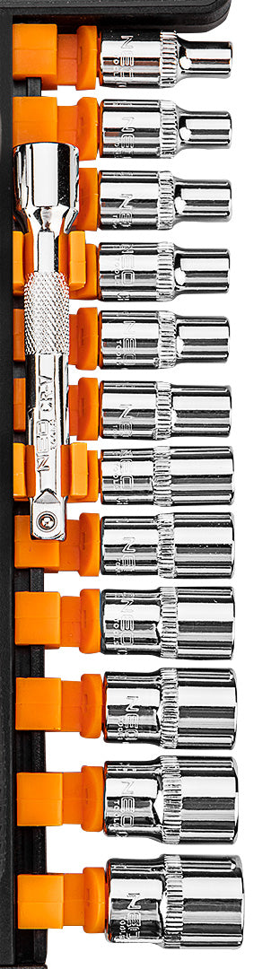 Sada nástrčných kľúčov 1/4", 14 kusov, CrV od NEO TOOLS nájdeš na naravis.sk