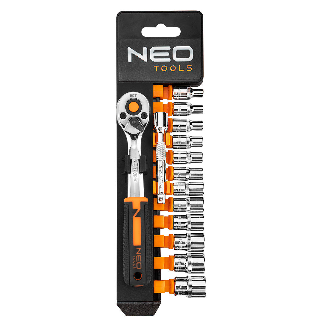 Sada nástrčných kľúčov 1/4", 14 kusov, CrV od NEO TOOLS nájdeš na naravis.sk