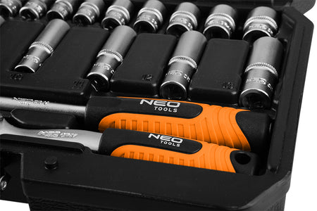 Sada nástrčných kľúčov 1/4", 55 kusov, satén od NEO TOOLS nájdeš na naravis.sk