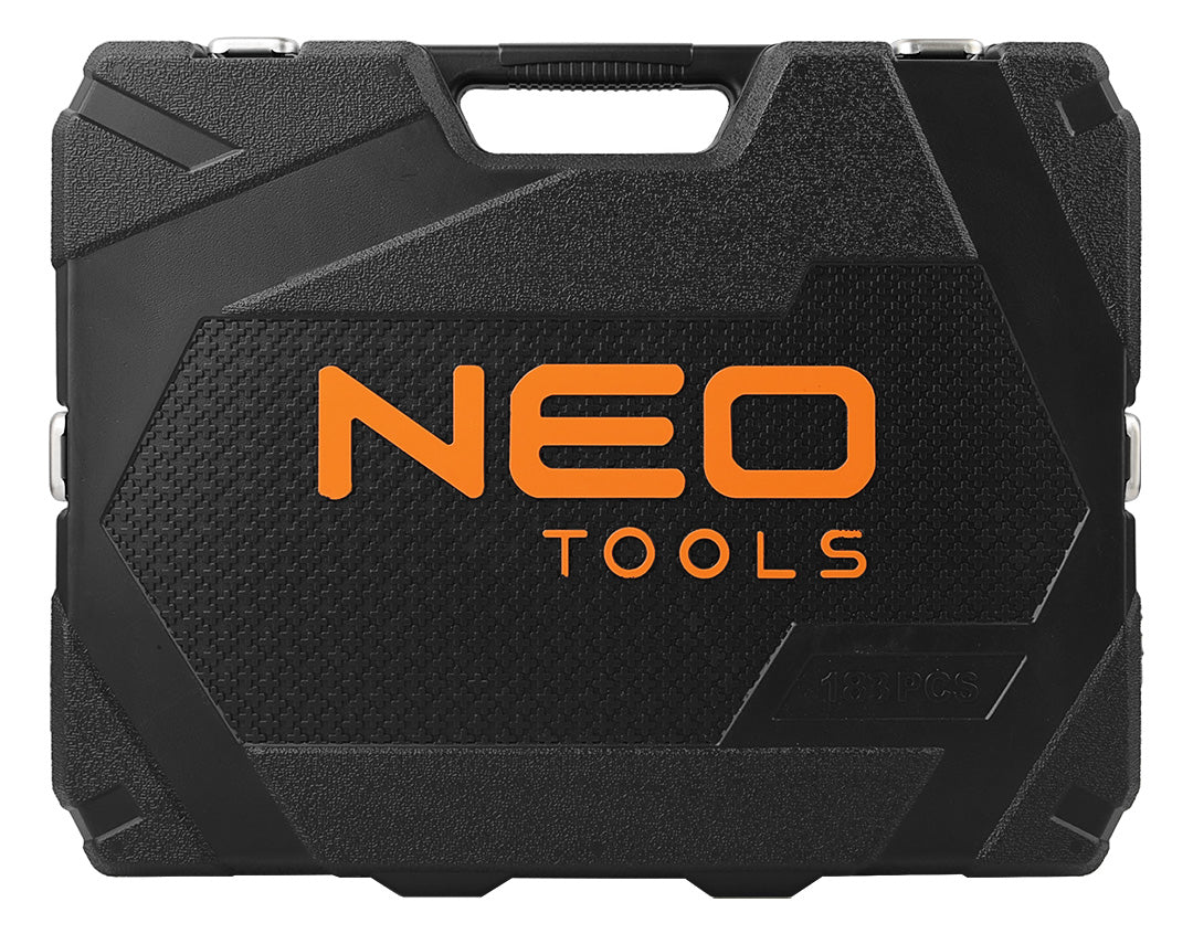 Nástrčné kľúče 1/2", 3/8", 1/4", sada 183 kusov saténové od NEO TOOLS nájdeš na naravis.sk
