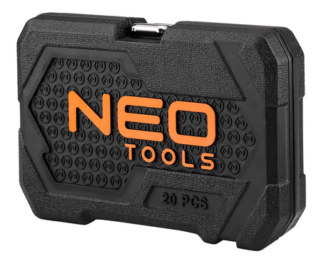 Sada nástrčných kľúčov 1/4", 20 kusov, satén od NEO TOOLS nájdeš na naravis.sk