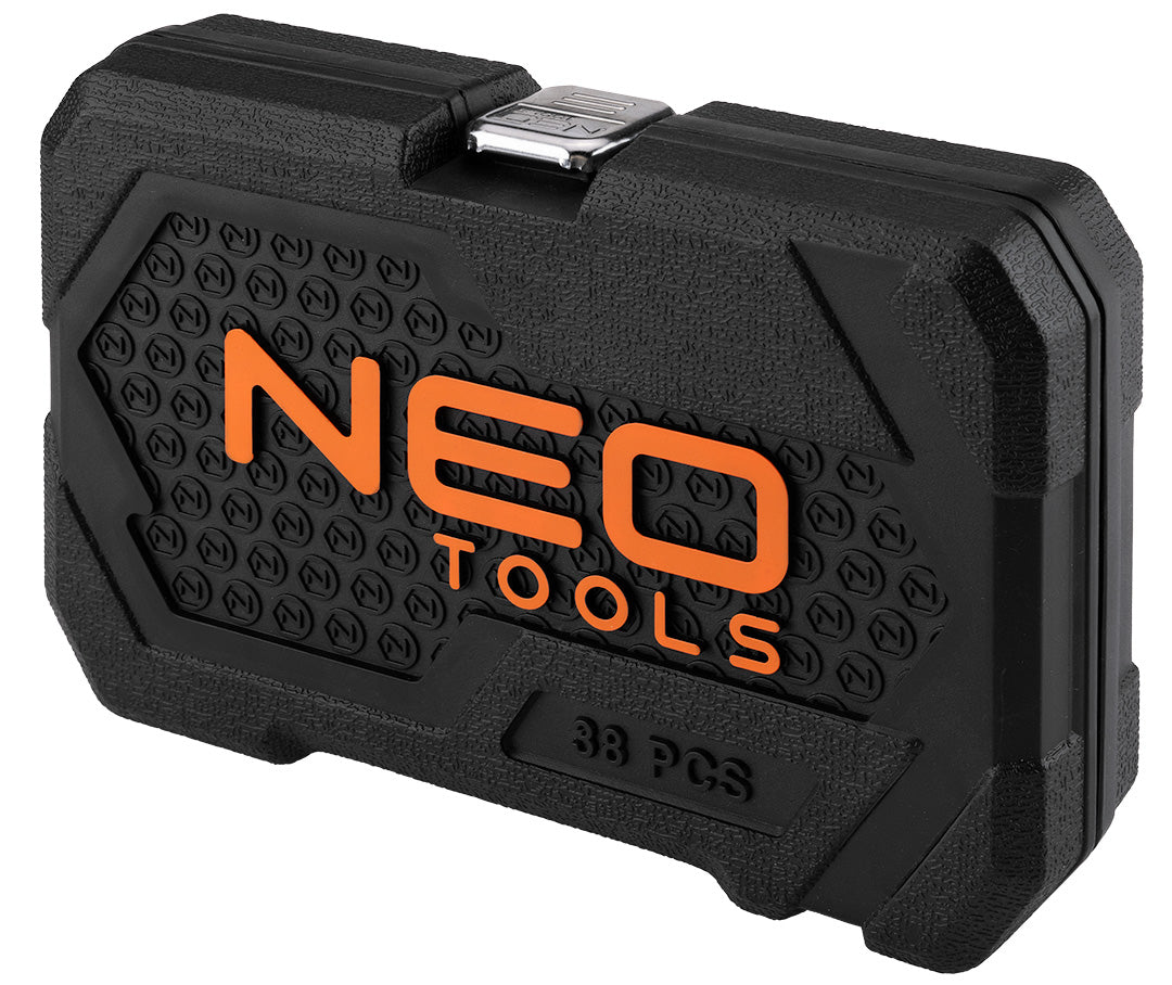 Sada nástrčných kľúčov 1/4", 38 kusov, satén od NEO TOOLS nájdeš na naravis.sk