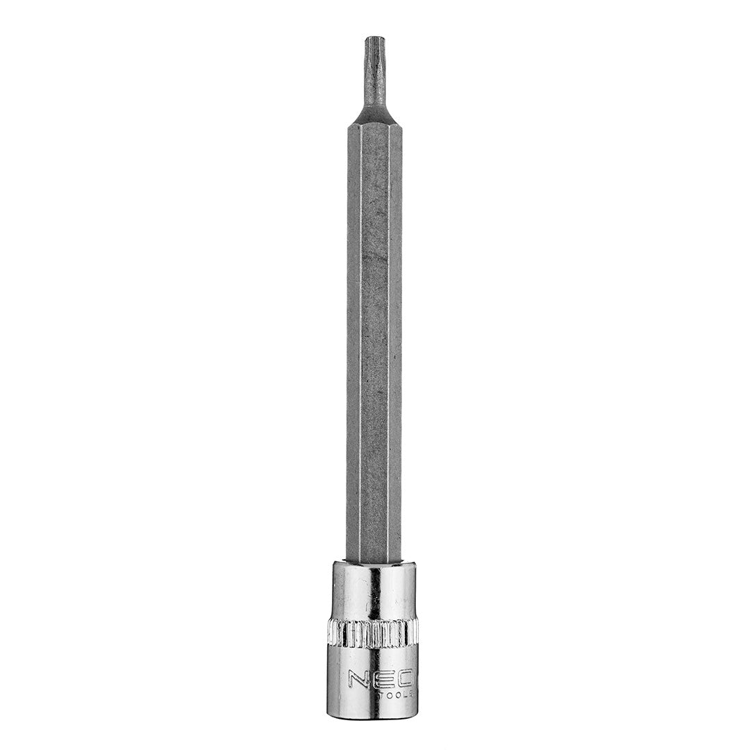 Skrutkovací bit TORX TX10 na 1/4" zásuvke, dlhý, 87 mm od NEO TOOLS nájdeš na naravis.sk