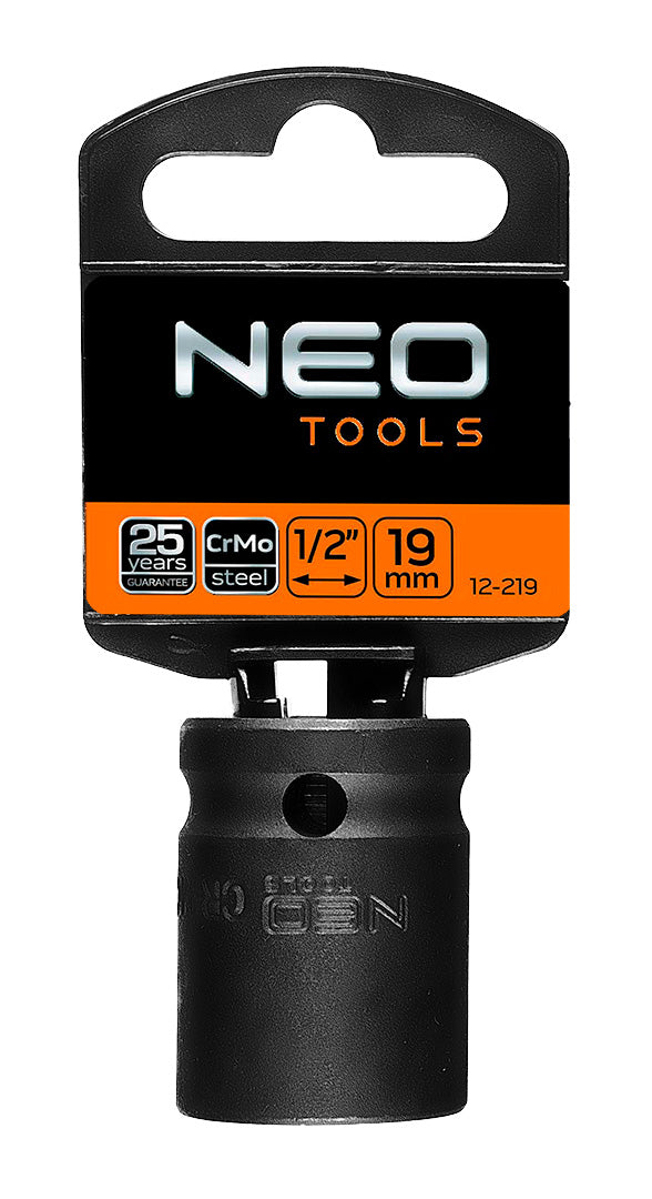 Príklepový nástavec 1/2", 19 x 38 mm, Cr-Mo od NEO TOOLS nájdeš na naravis.sk