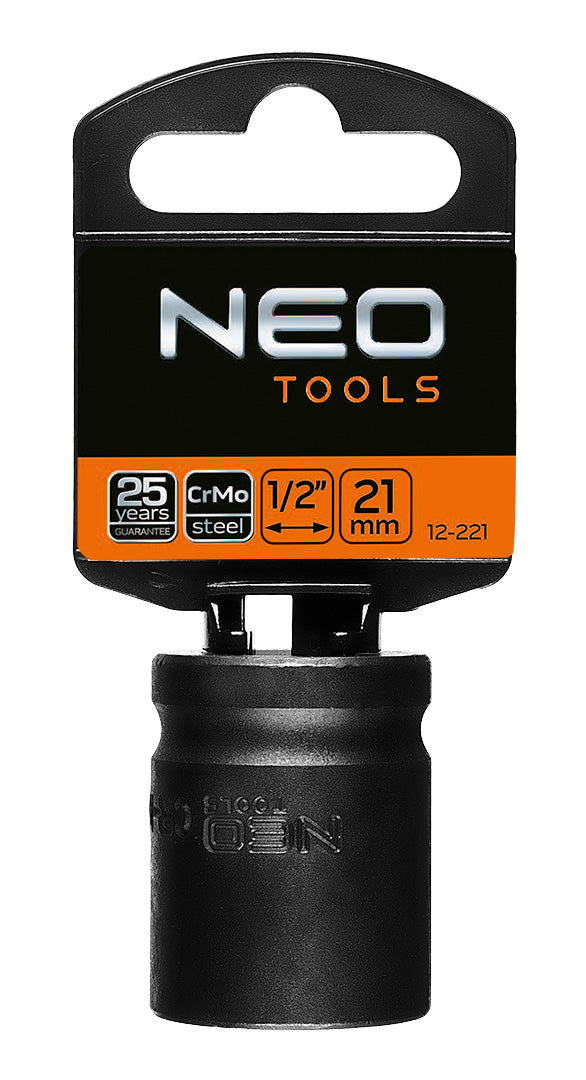 Príklepový nástavec 1/2", 21 x 38 mm, Cr-Mo od NEO TOOLS nájdeš na naravis.sk