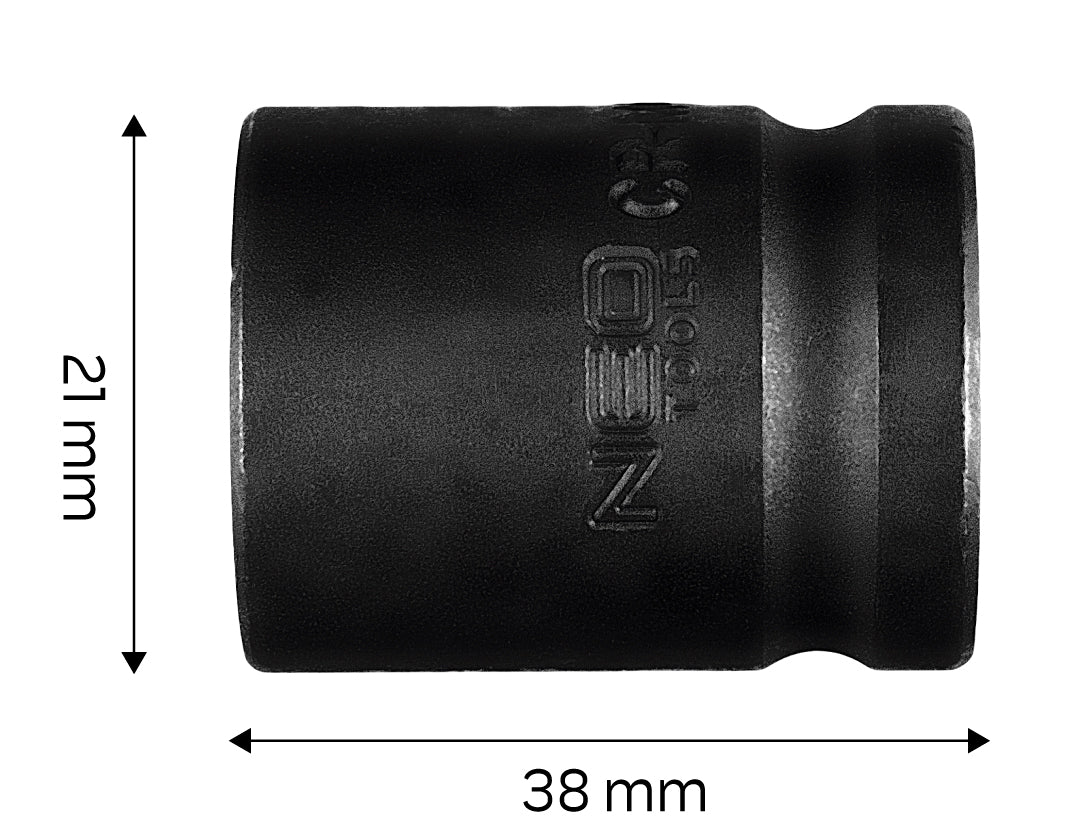 Príklepový nástavec 1/2", 21 x 38 mm, Cr-Mo od NEO TOOLS nájdeš na naravis.sk