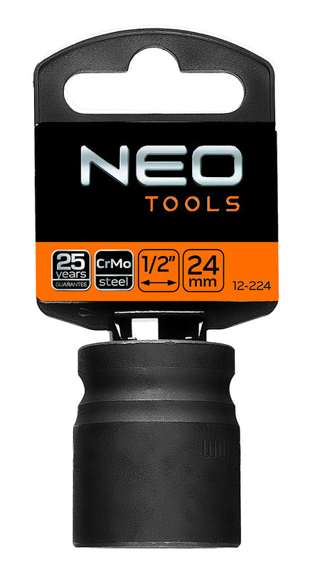 Príklepový nástavec 1/2", 24 x 38 mm, Cr-Mo od NEO TOOLS nájdeš na naravis.sk