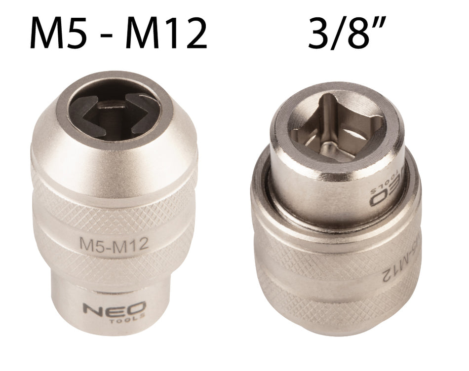 Adaptér pre závitníky, 3/8 "DR M5-M12 od NEO TOOLS nájdeš na naravis.sk