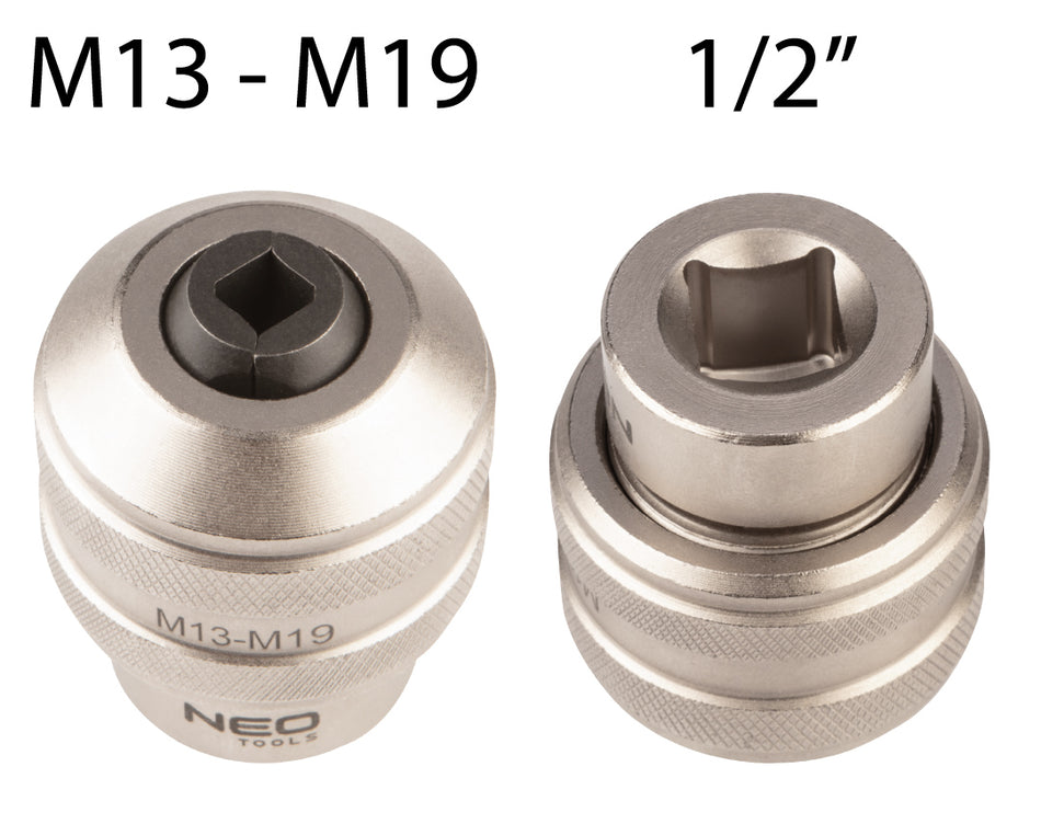 Adaptér pre závitníky, 1/2 "DR M13-M19 od NEO TOOLS nájdeš na naravis.sk