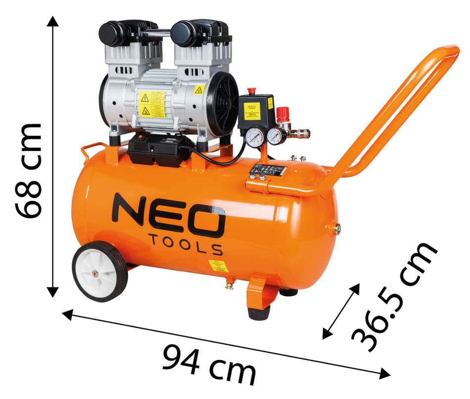 Bezolejový kompresor 50 l od NEO TOOLS nájdeš na naravis.sk
