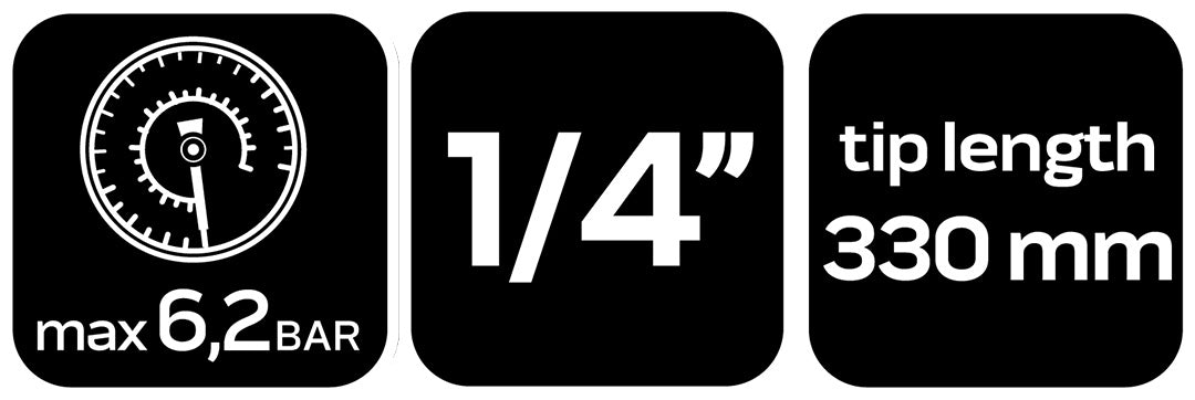 Fúkacia pištoľ 330 mm od NEO TOOLS nájdeš na naravis.sk