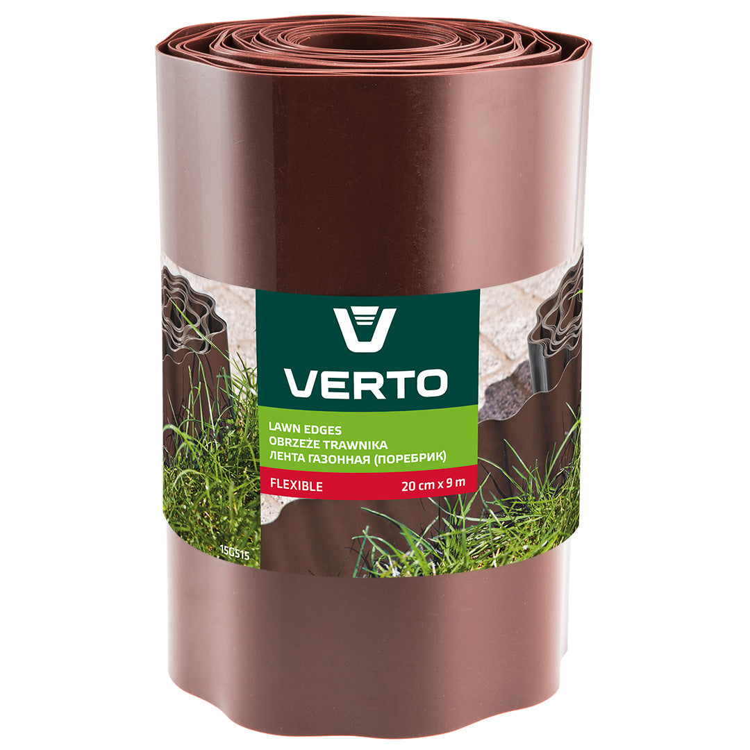 Okraj na trávniky 20 cm x 9 m, hnedý od VERTO nájdeš na naravis.sk