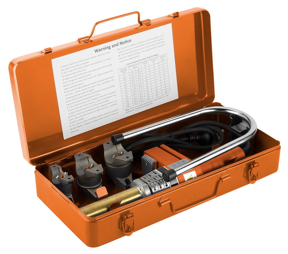 Zváračka plastových rúr 700 W, 3 objímky od NEO TOOLS nájdeš na naravis.sk