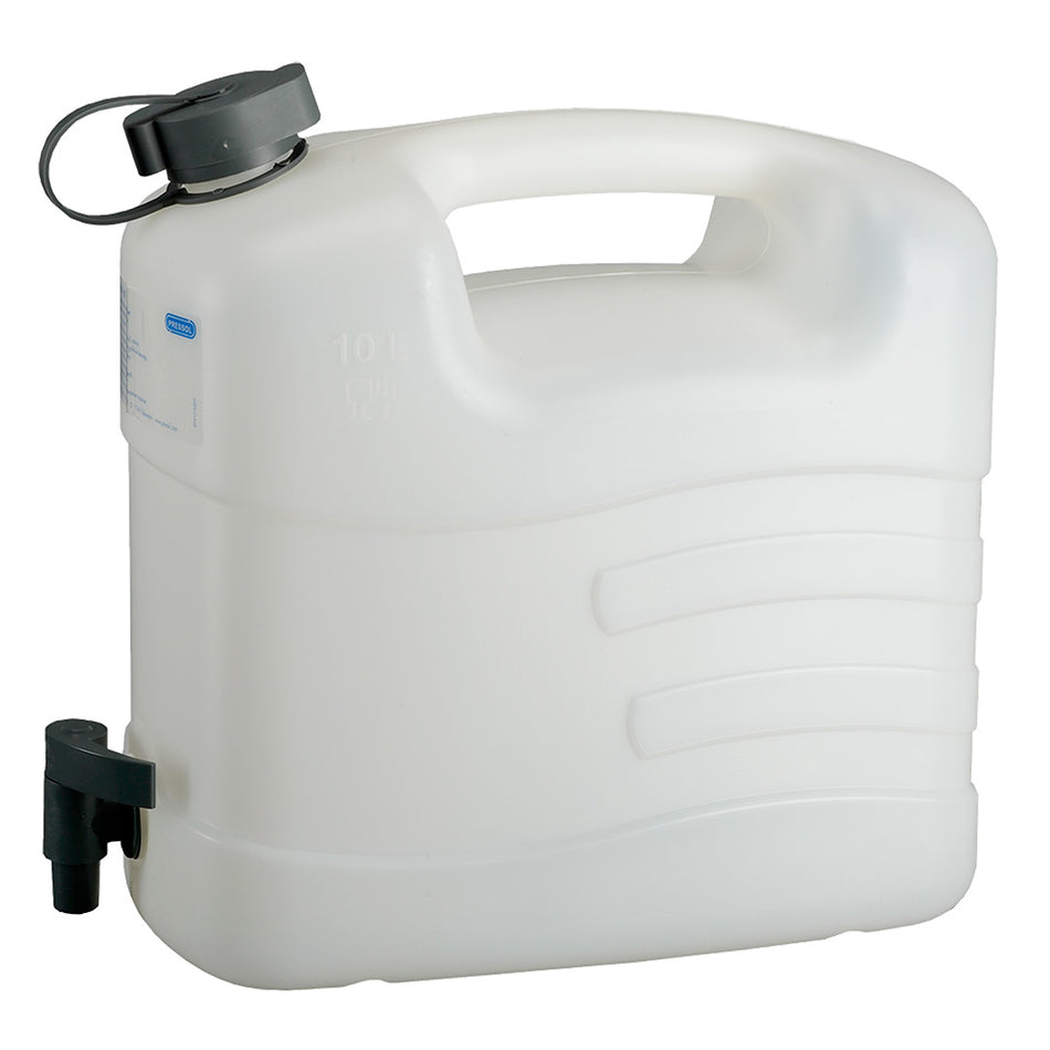 Kanister na vodu 10 l s ventilom, polyetylén od PRESSOL nájdeš na naravis.sk