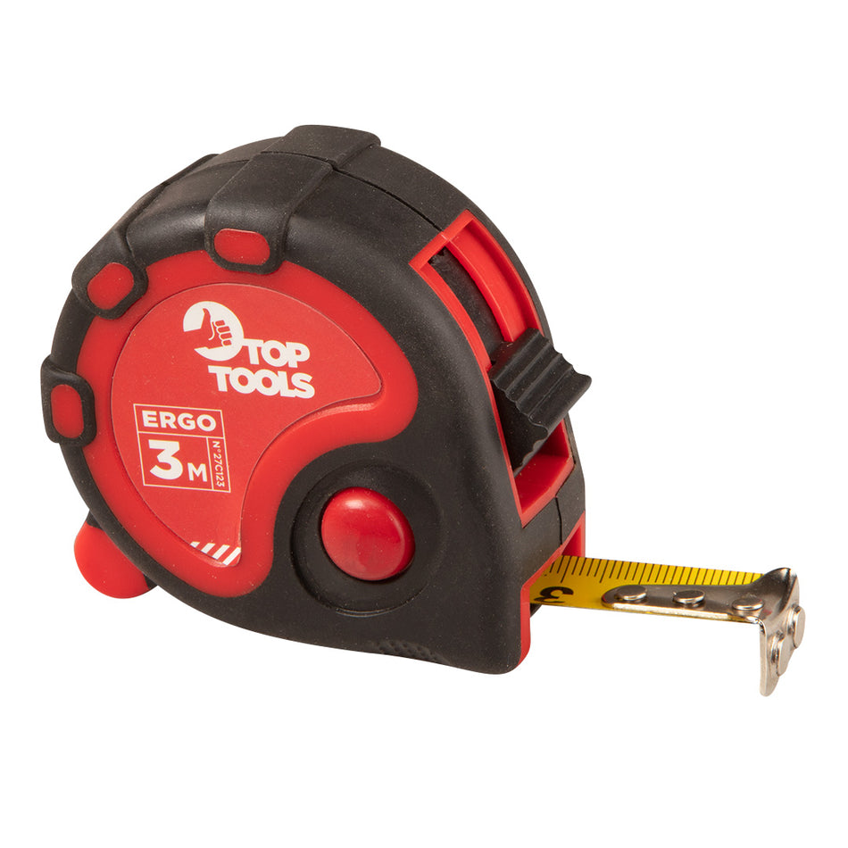 Zvinovací meter, ocel 3 m x 16 mm od Top Tools nájdeš na naravis.sk