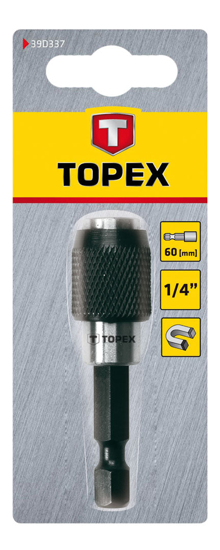 Nastavec na bity 1/4", 60 mm od TOPEX nájdeš na naravis.sk