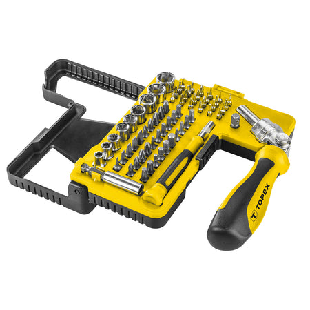 Vŕtacie bity a násadky so skľučovadlom, 68 ks. od TOPEX nájdeš na naravis.sk