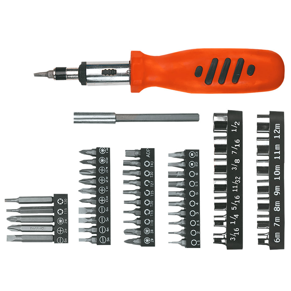 Bity s držiakom, 52 ks sada od Top Tools nájdeš na naravis.sk