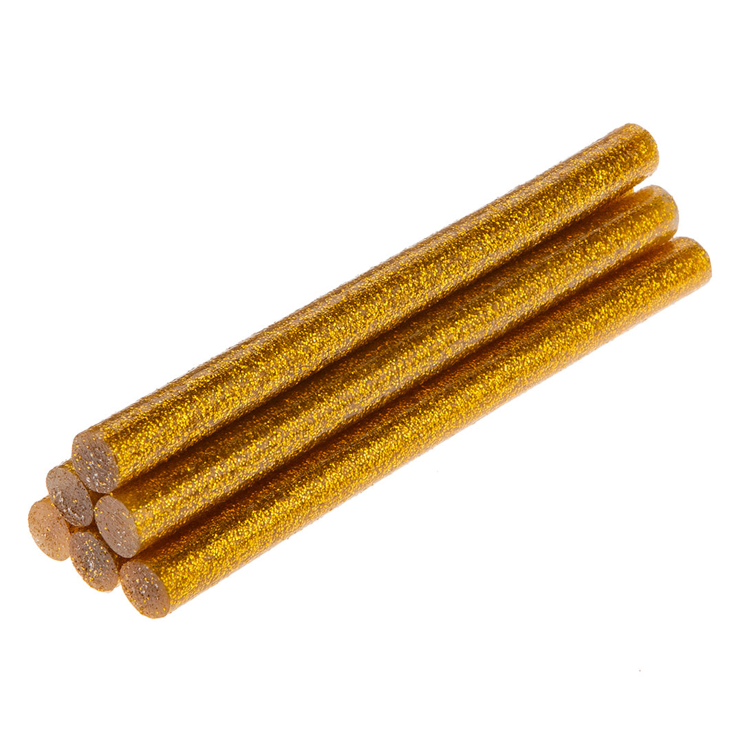 Lepiace tyčinky, zlato, brokát, 6 ks, 8 mm x 100 mm od TOPEX nájdeš na naravis.sk