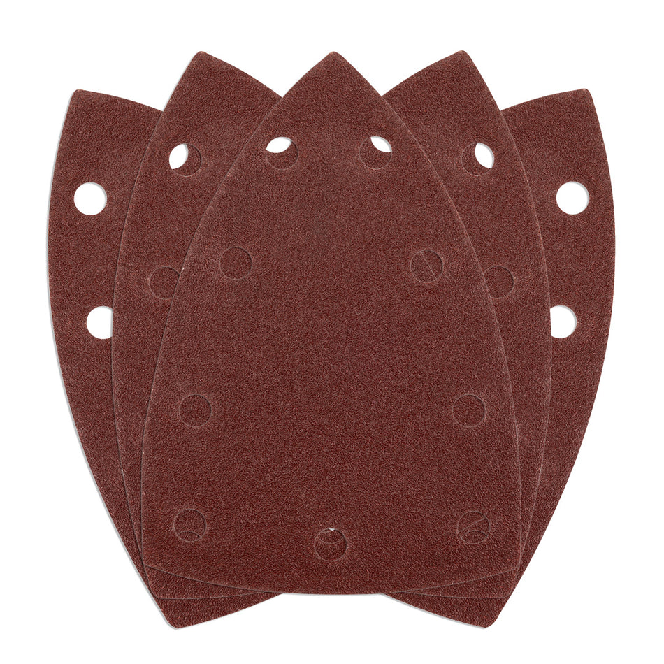 Brúsne listy so suchým zipsom, železo 100 x 147 mm, P120, 5 ks, s 9 otvormi pre 04-623 od NEO TOOLS nájdeš na naravis.sk