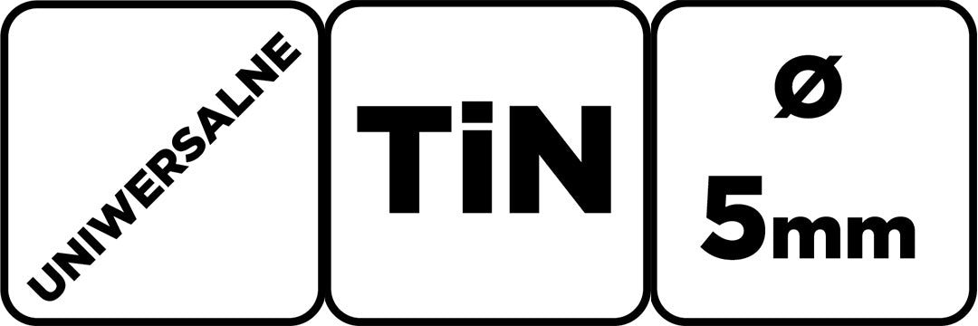Univerzálny vrták TiN, 5 mm od GRAPHITE nájdeš na naravis.sk
