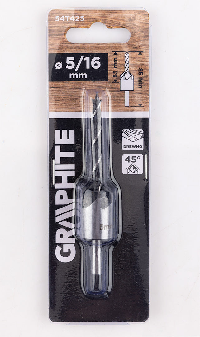 Vrták na skosenie dreva 5 mm/16 mm od GRAPHITE nájdeš na naravis.sk