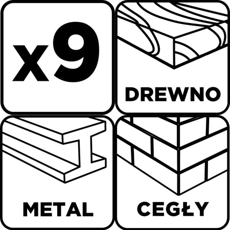 Sada vrtákov do kovu, dreva, tehál: 5, 6, 8 mm, 9 ks. od GRAPHITE nájdeš na naravis.sk